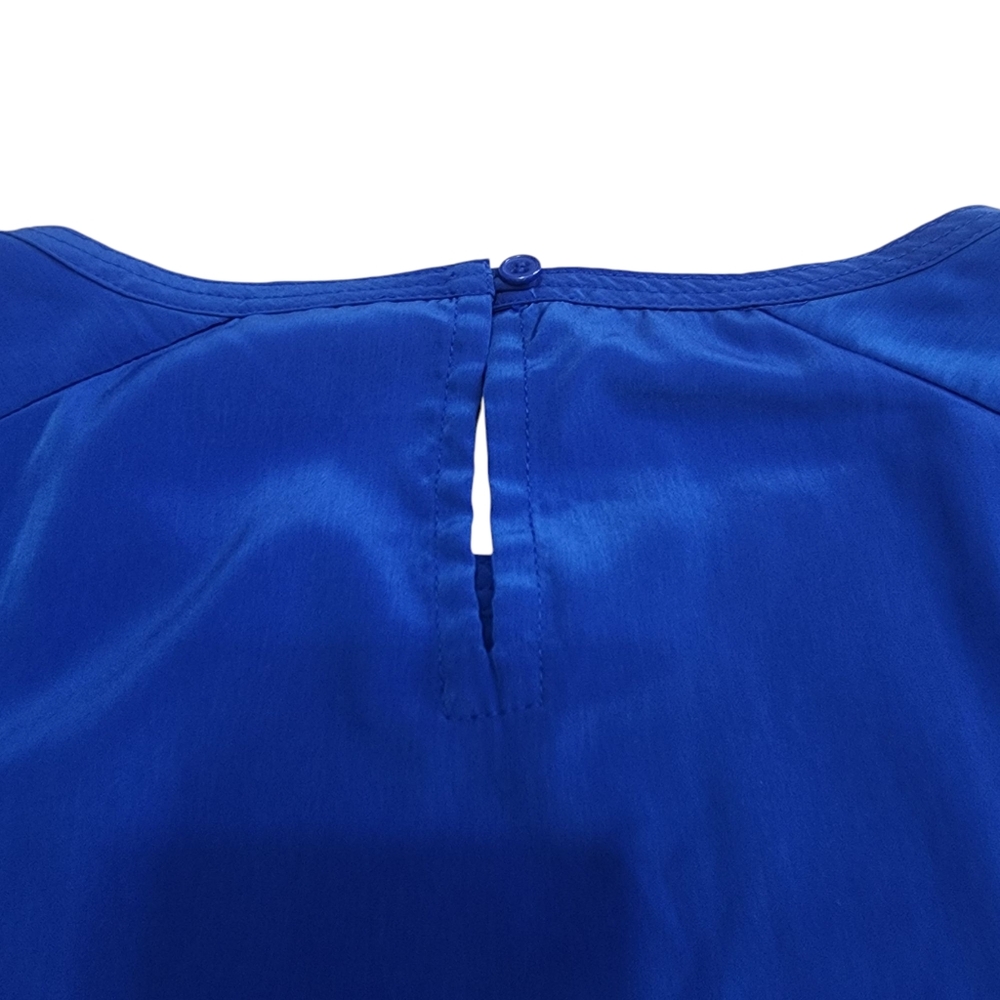 Chico's Royal Blue Blouse - Picture 4 of 4